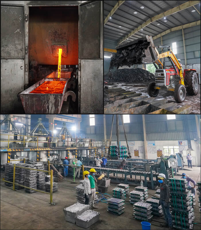lead smelting plant in India